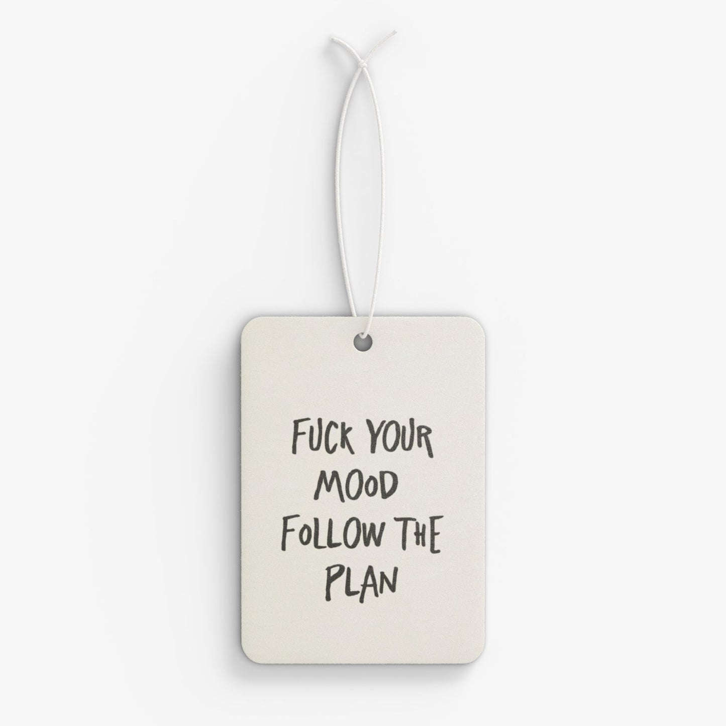 FOLLOW THE PLAN CAR FRESHENER