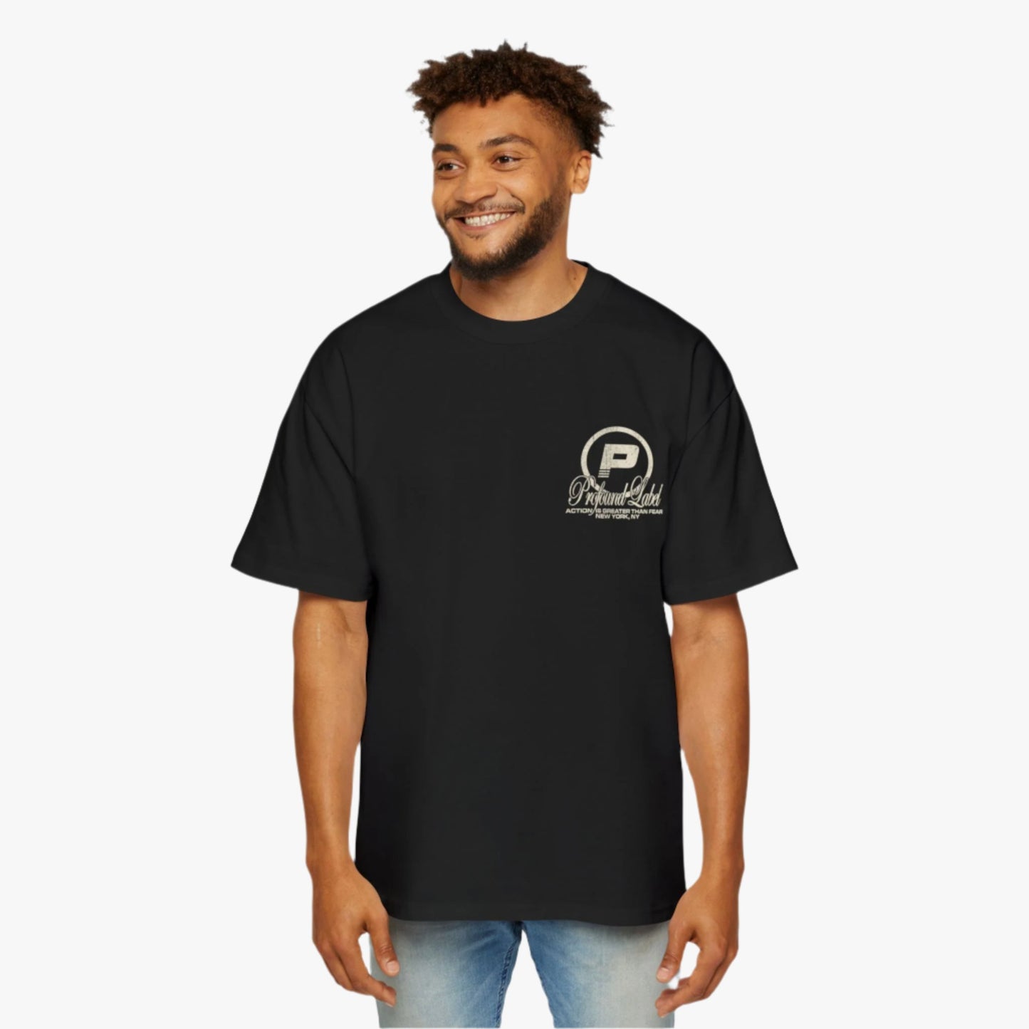 ACTION IS GREATER X NYC LIMITED OVERSIZED TEE