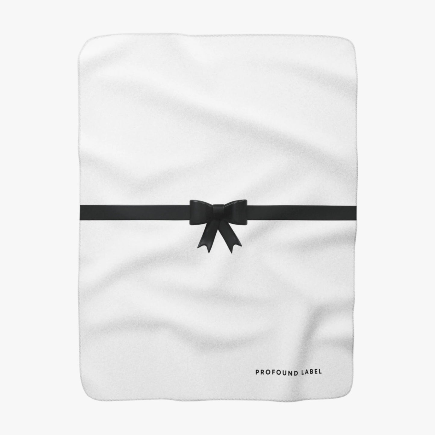 GIFT BOW SHERPA FLEECE THROW