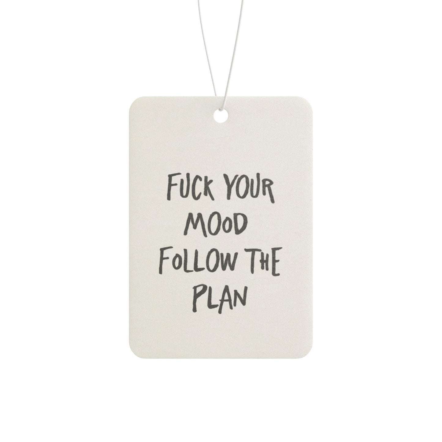 FOLLOW THE PLAN CAR FRESHENER
