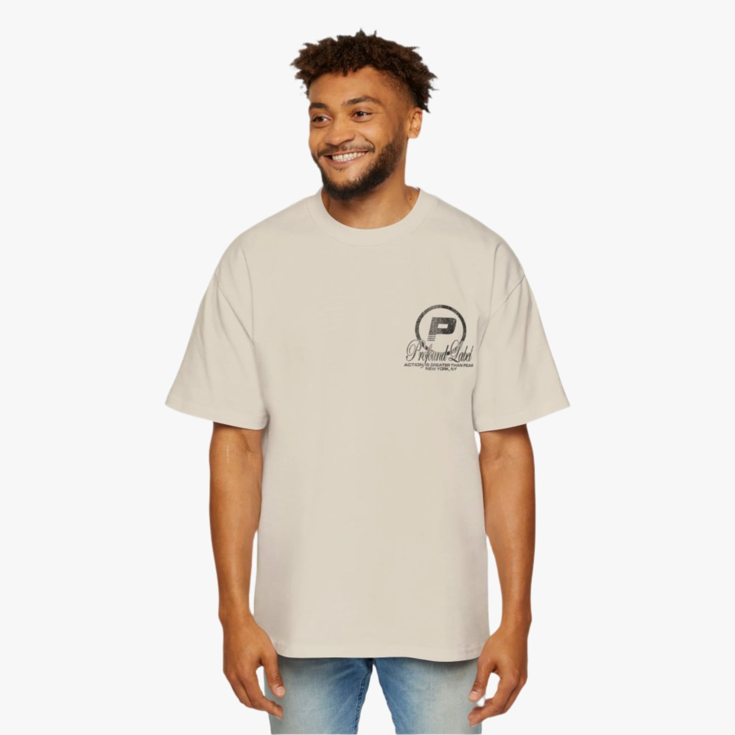 ACTION IS GREATER X NYC LIMITED OVERSIZED TEE
