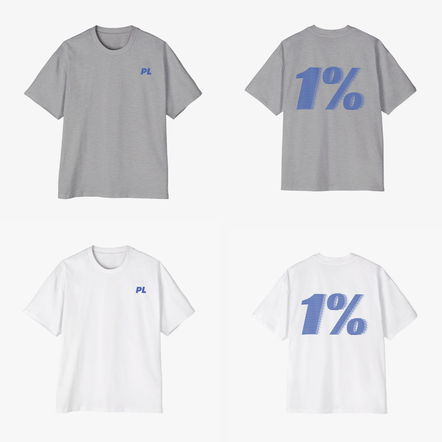 ONE PERCENT OVERSIZED TEE