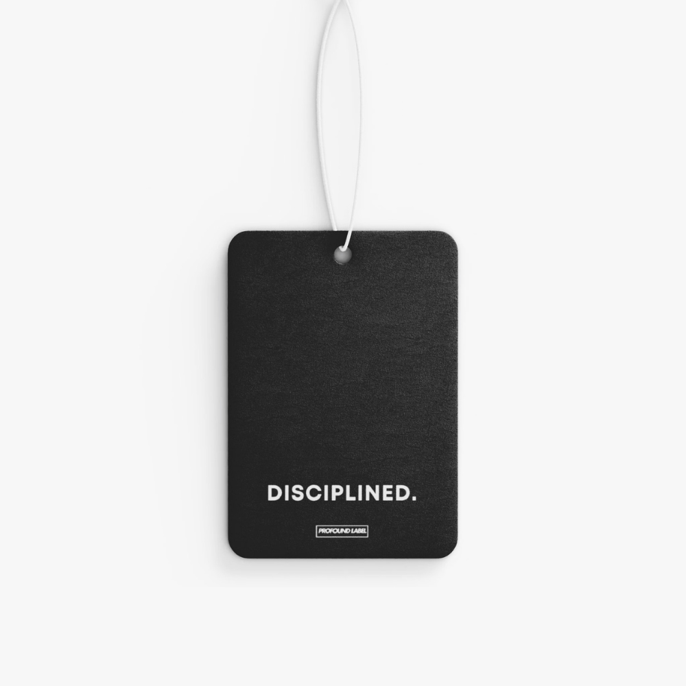 DISCIPLINED CAR FRESHENER