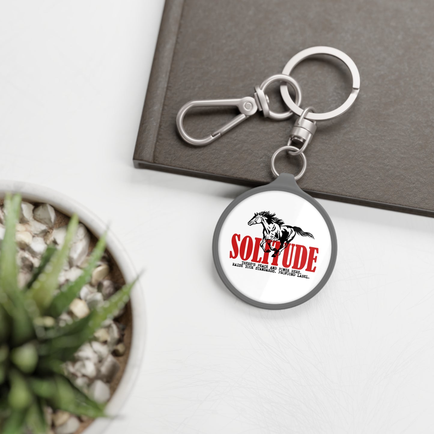 SOLITUDE KEYRING