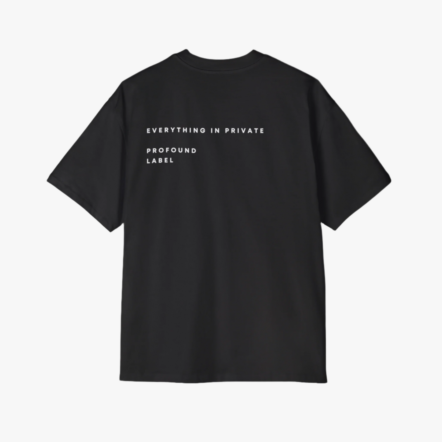 EVERYTHING IN PRIVATE OVERSIZED TEE