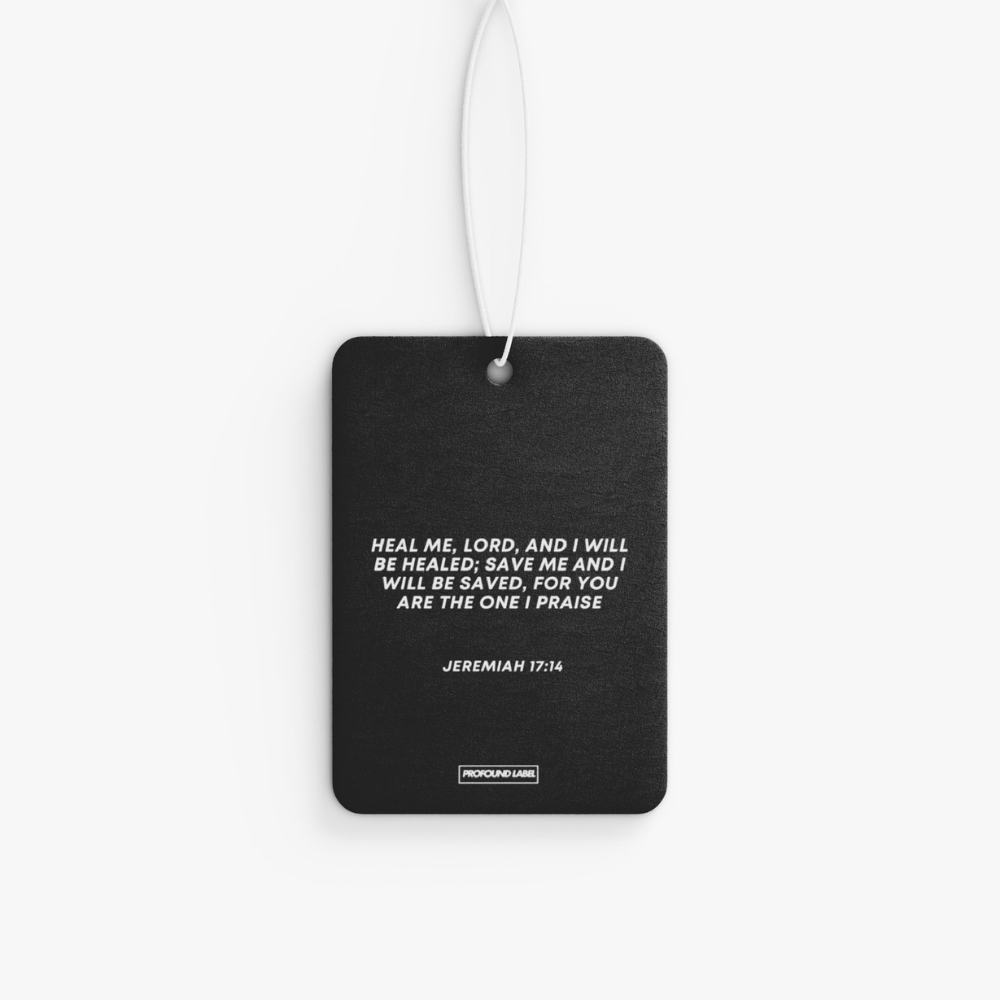 HEAL ME, LORD CAR FRESHENER