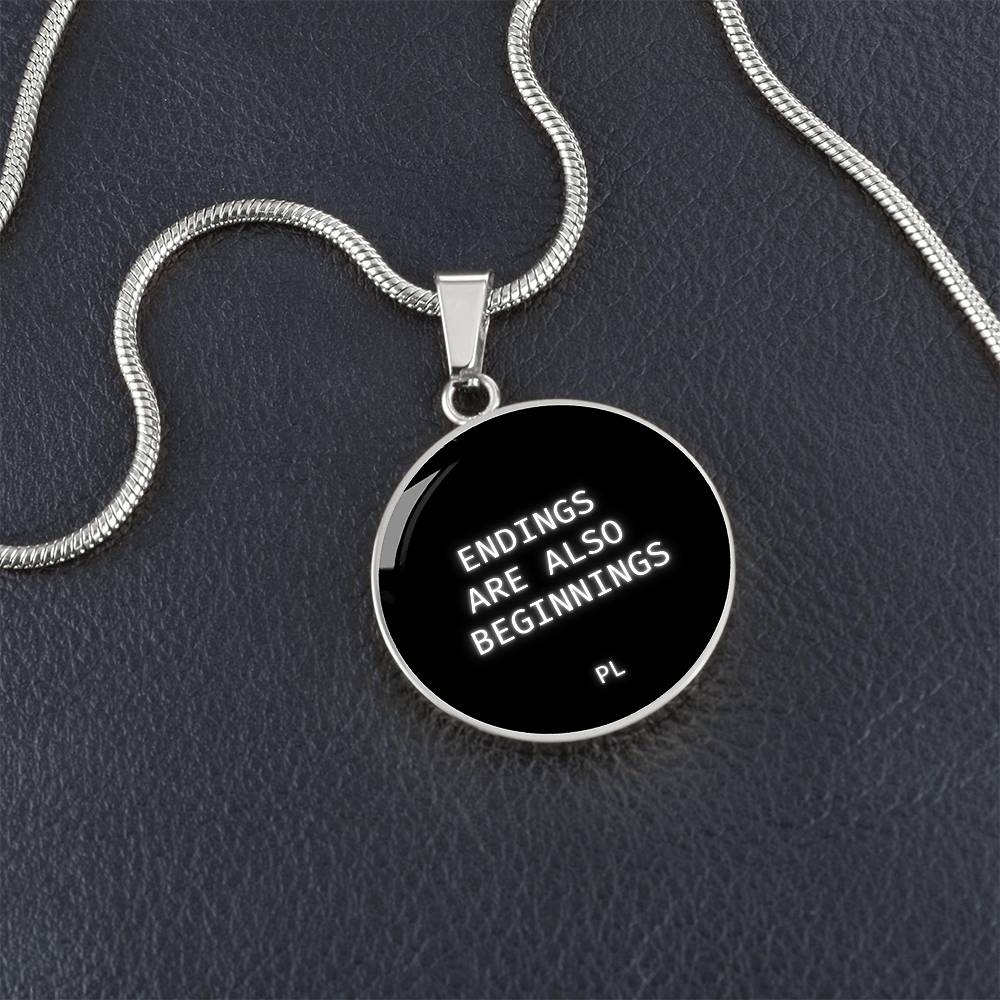 ENDINGS AND BEGINNINGS CAR PENDANT