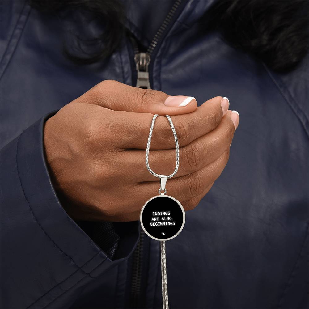 ENDINGS AND BEGINNINGS CAR PENDANT
