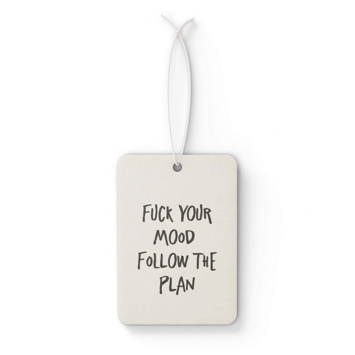 FOLLOW THE PLAN CAR FRESHENER
