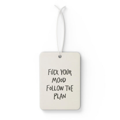 FOLLOW THE PLAN CAR FRESHENER