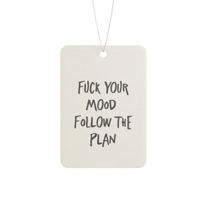 FOLLOW THE PLAN CAR FRESHENER