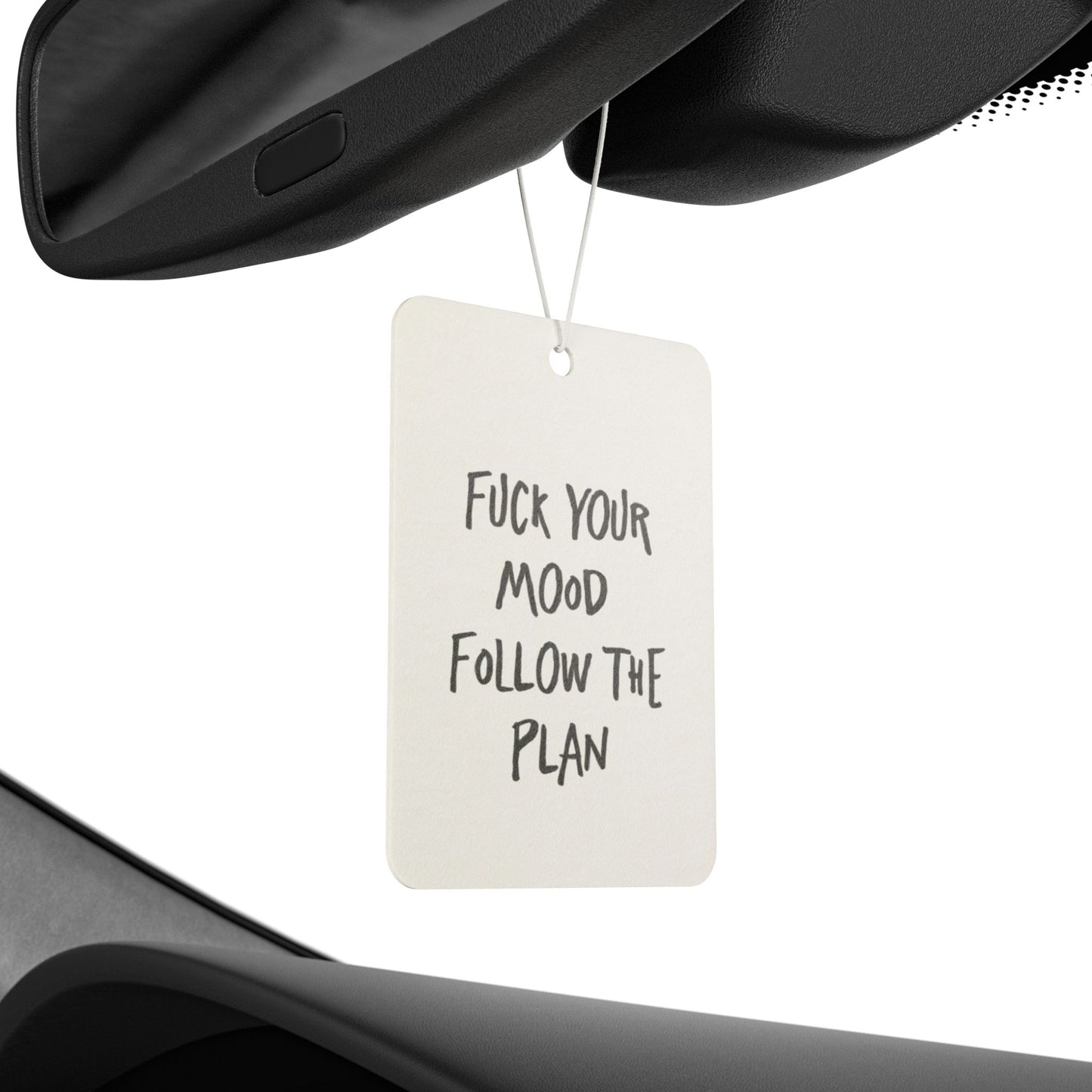 FOLLOW THE PLAN CAR FRESHENER