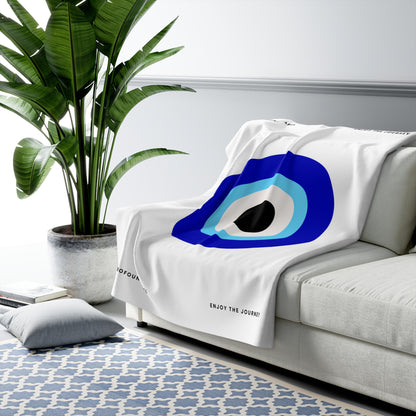 EVIL EYE SHERPA FLEECE THROW