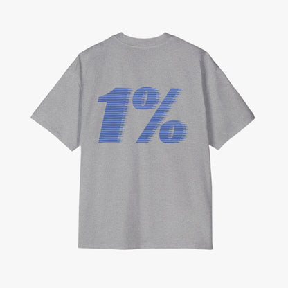 ONE PERCENT OVERSIZED TEE