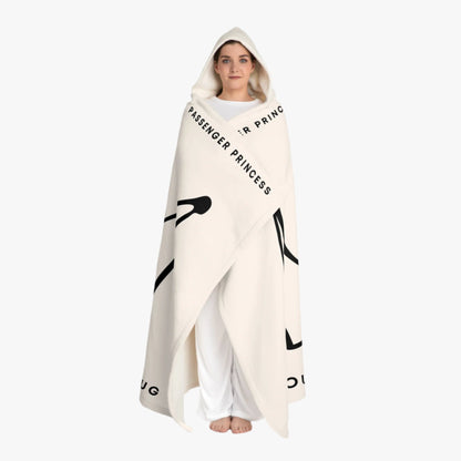 PASSENGER PRINCESS CROWN CAR HOODED BLANKET