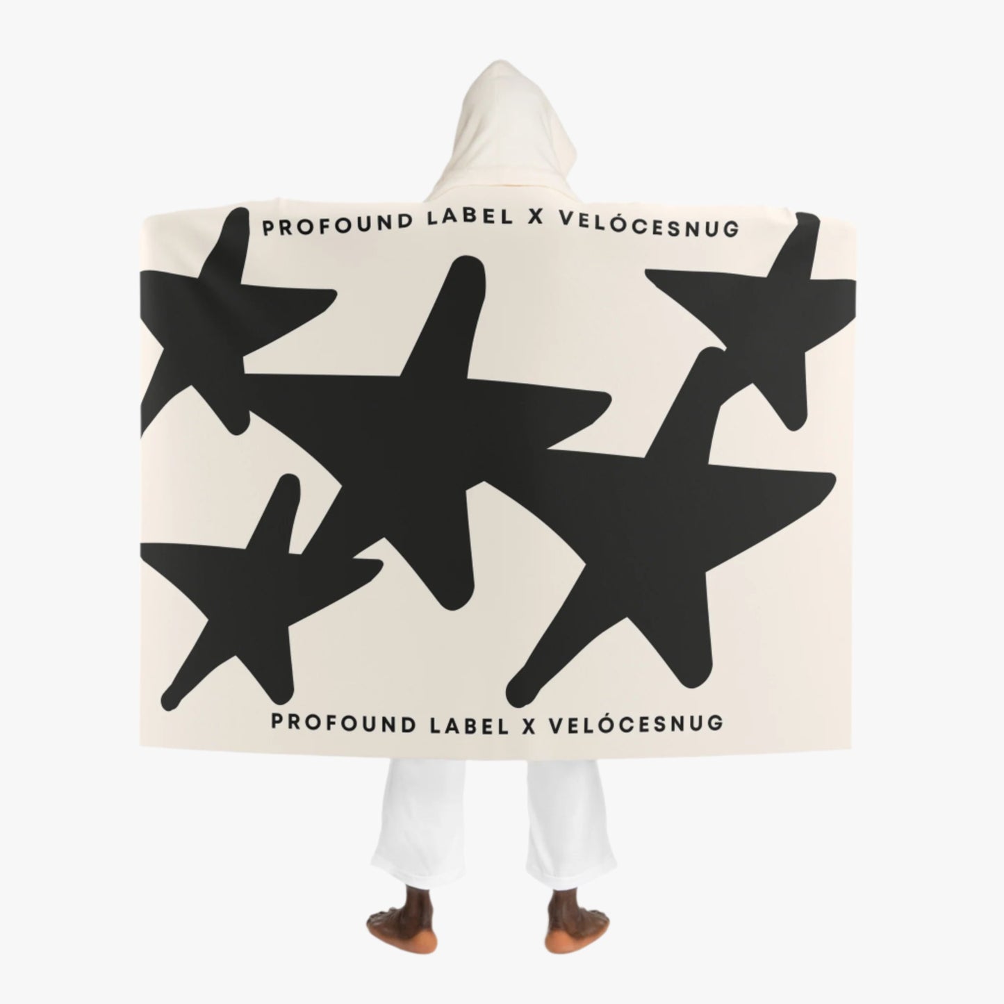 STARS PL X VELÓCESNUG  CAR HOODED BLANKET