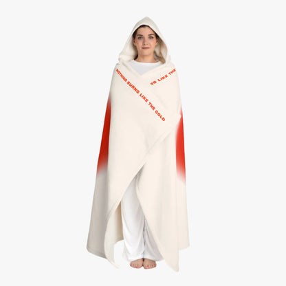 BURNS LIKE THE COLD HEART CAR HOODED BLANKET