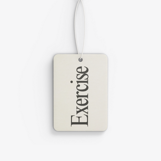 EXERCISE CAR FRESHENER