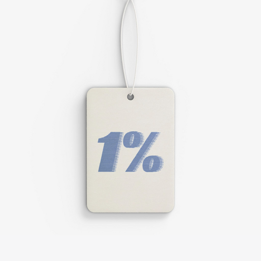 ONE PERCENT CAR FRESHENER