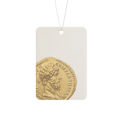 GOLD COIN AUREUS CAR FRESHENER