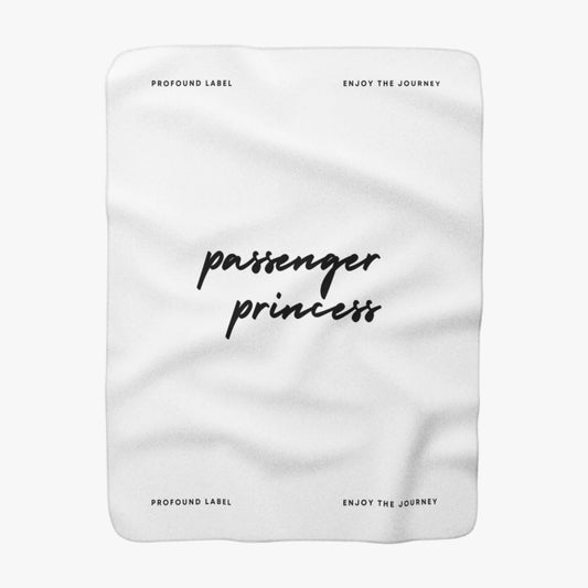 PASSENGER PRINCESS SHERPA FLEECE THROW