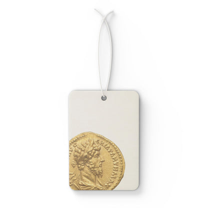 GOLD COIN AUREUS CAR FRESHENER