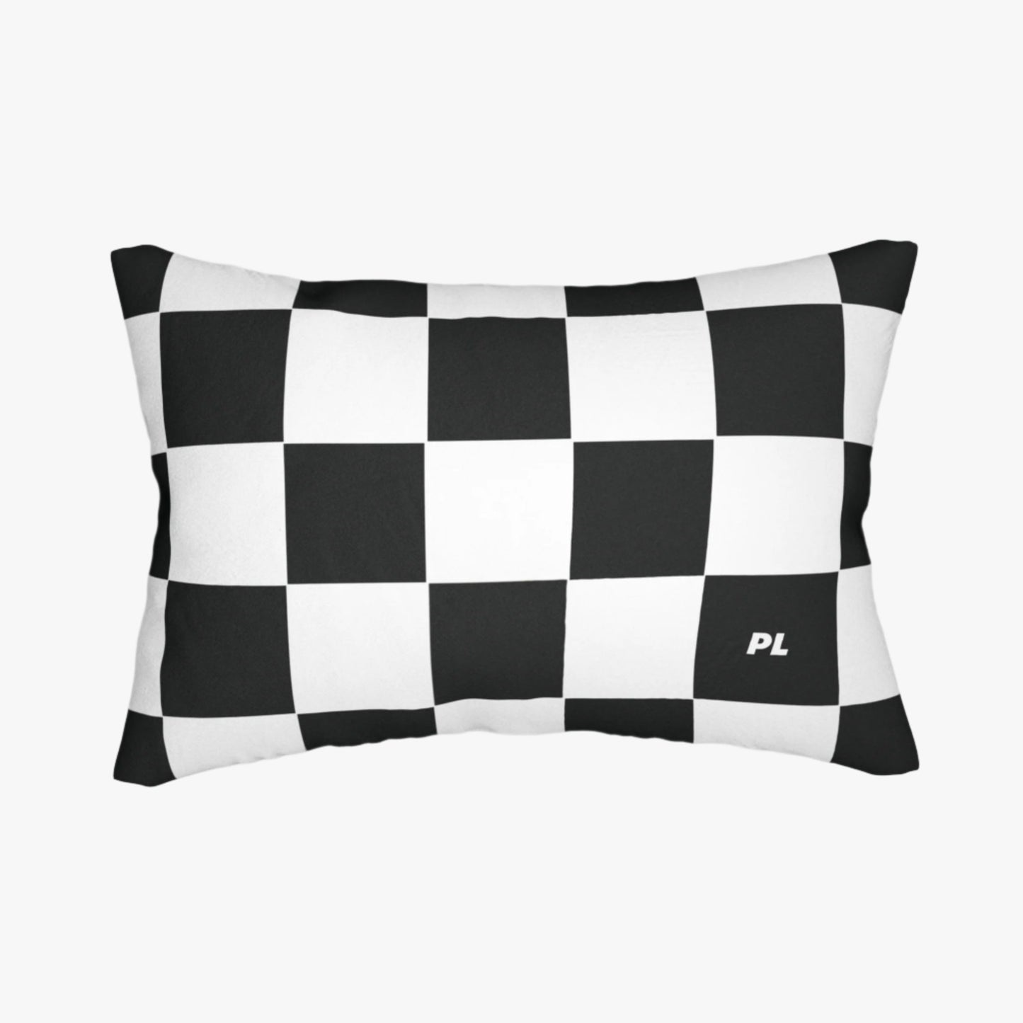 CHECKERED BACKSEAT PILLOW