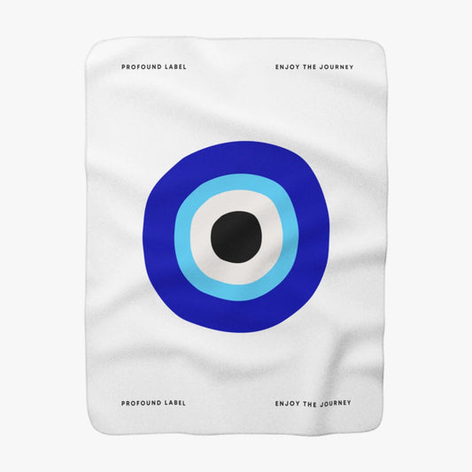 EVIL EYE SHERPA FLEECE THROW