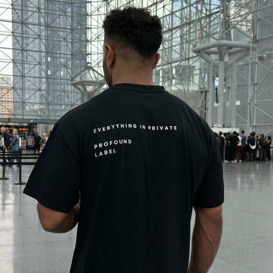 EVERYTHING IN PRIVATE OVERSIZED TEE