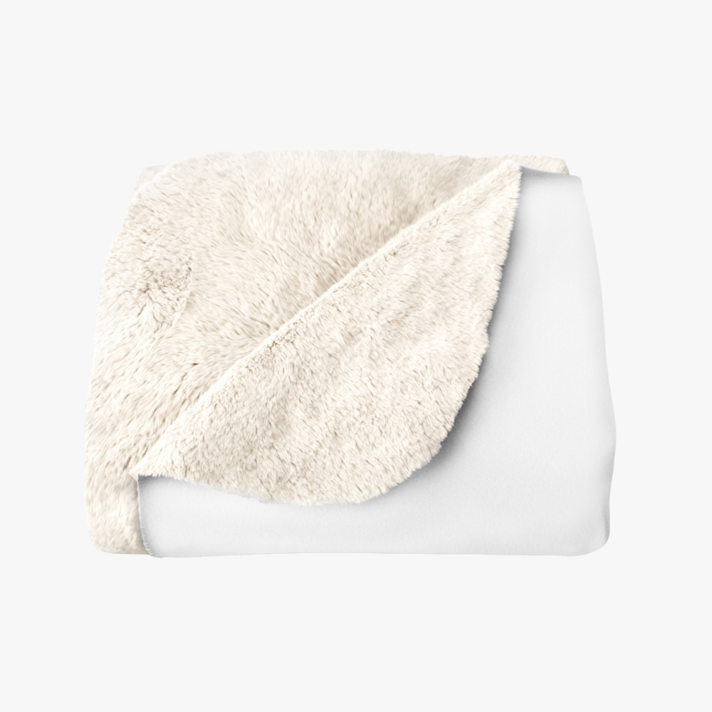 GIFT BOW SHERPA FLEECE THROW