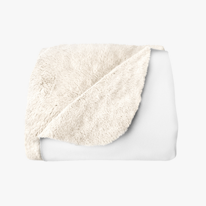 GIFT BOW SHERPA FLEECE THROW