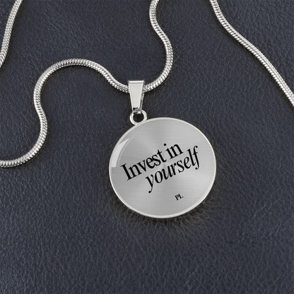 INVEST IN YOURSELF CAR PENDANT