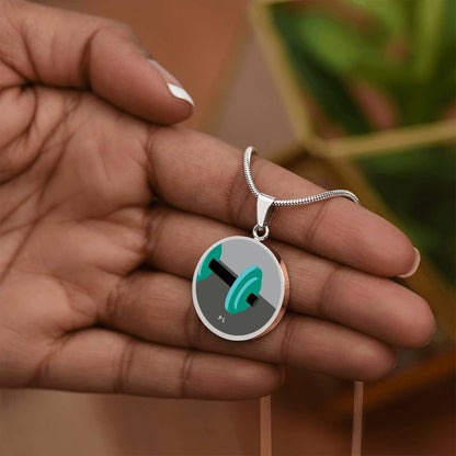 GYM DUMBBELL CAR PENDANT